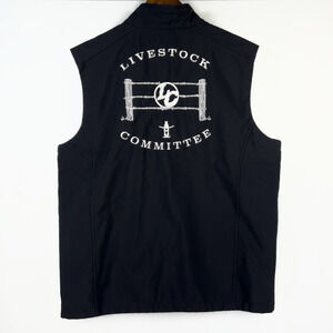 Houston Livestock Committee Rodeo Vest Cowboy Size Large